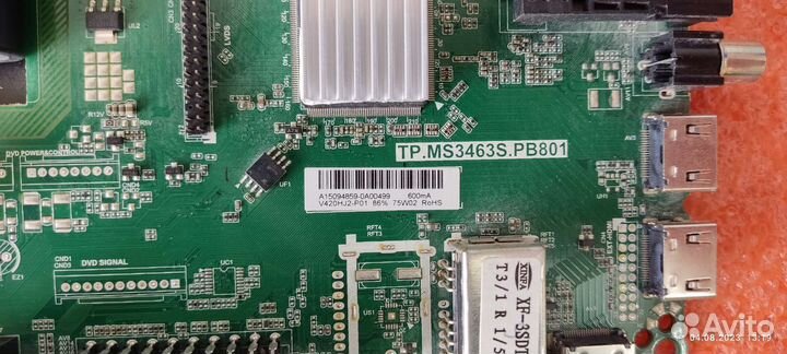 Материнская плата TP.MS3463S.PB801 dexp F42B7000M