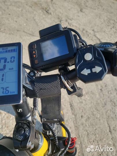 Электровелосипед фэтбайк складной