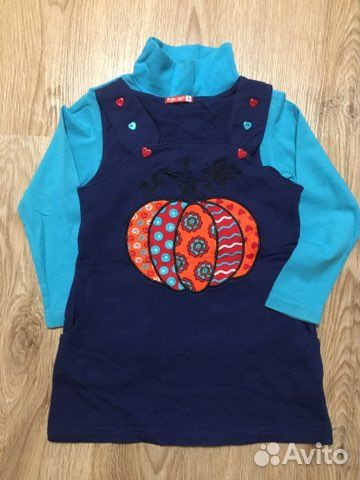 Сарафан и водолазка для девочки