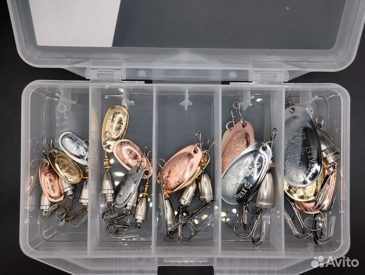 Набор блесен blue fox(реплика) 15шт 5 размеров