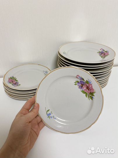 Тарелки Дулево СССР