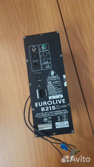 Усилитель behringer b215d