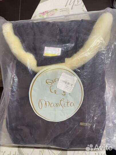 Детский зимний конверт из овчины Mansita