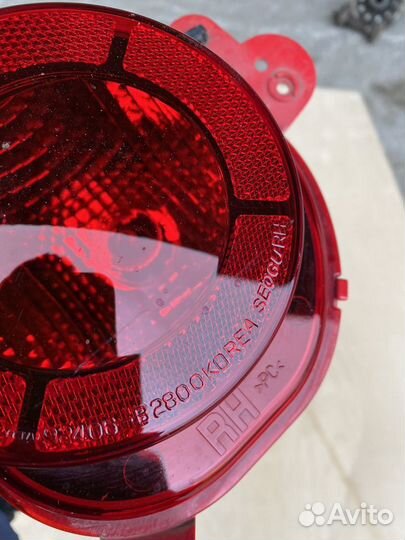 Фонарь противотуманный Kia Soul правый