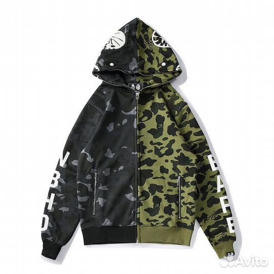 Зип худи bape