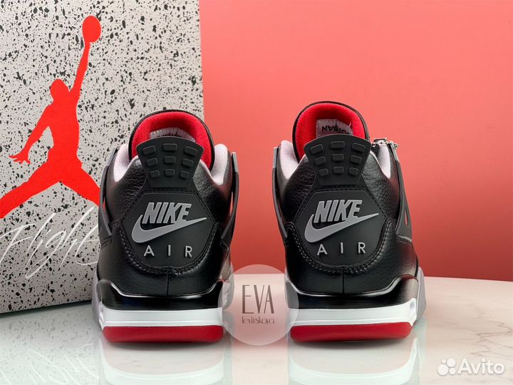 Кроссовки Nike Air Jordan 4 Retro Bred Reimagined