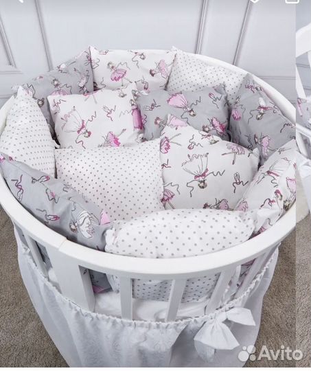 Бортики в кроватку