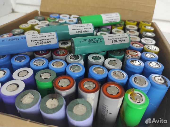 Аккумуляторы Li-ion 18650