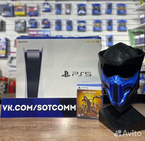 Новая PS5 на гарантии (рст,европа) - обмен на PS4