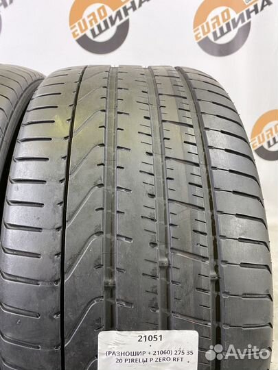 Pirelli P Zero 245/40 R20 и 275/35 R20