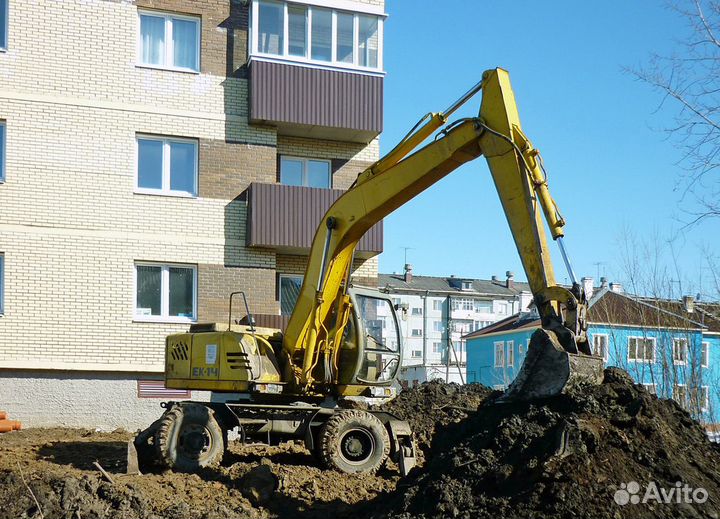 Услуги Экскаватора эк,эо Полноповоротные