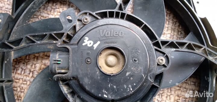 Вентилятор двигателя Пежо 301, Citroen C-Elysee