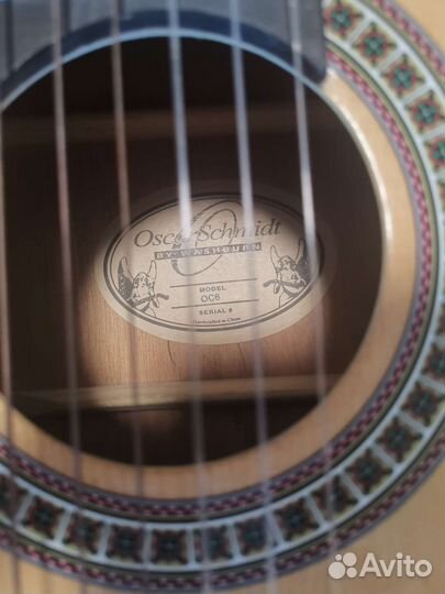 Акустическая гитара Oscar Schmidt OC6