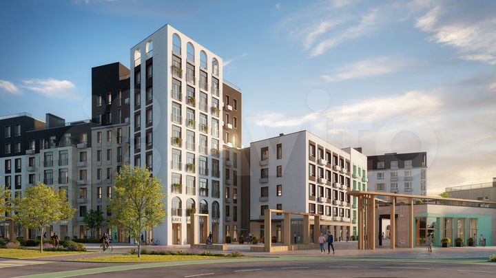 1-к. квартира, 41,6 м², 2/8 эт.