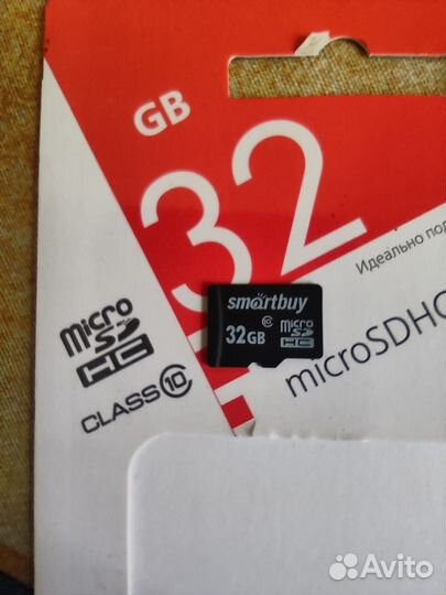 Карта памяти 32 гб, для смартфона