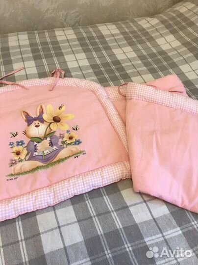 Бортики в кроватку бу