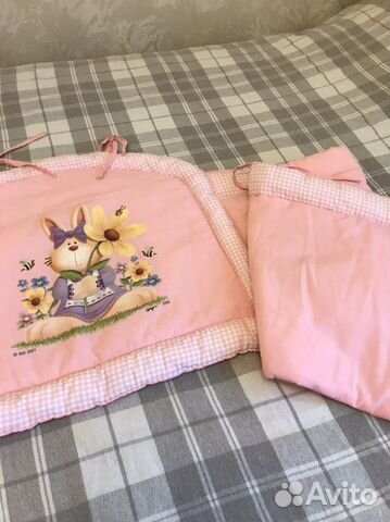 Бортики в кроватку бу