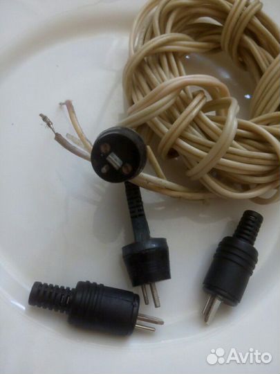 Вилка стандарта DIN для акустики 2 угловых