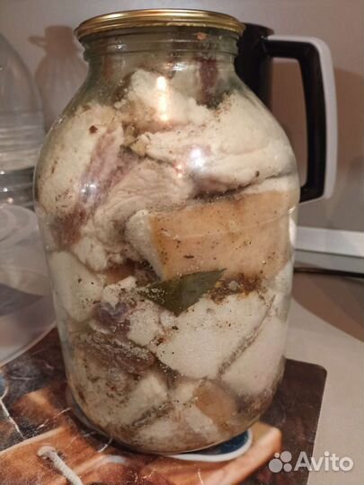 Сало соленое домашнее