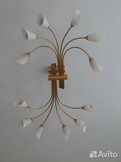 Люстра потолочная бу