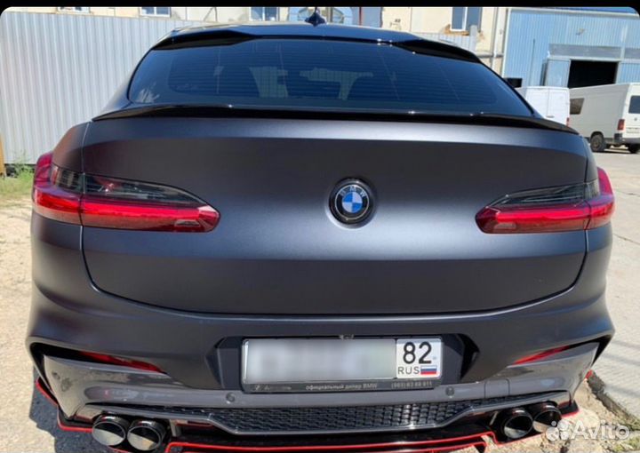 Спойлер крышки багажника BMW X4 G02