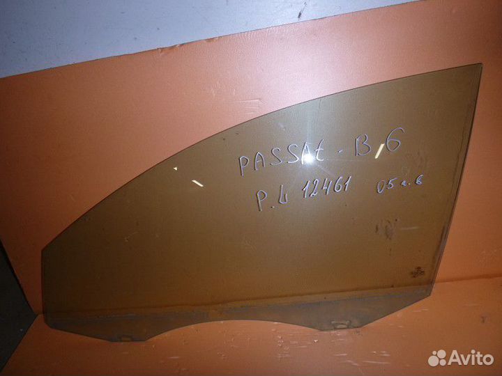 Стекло двери передней левой Volkswagen passat B6 2