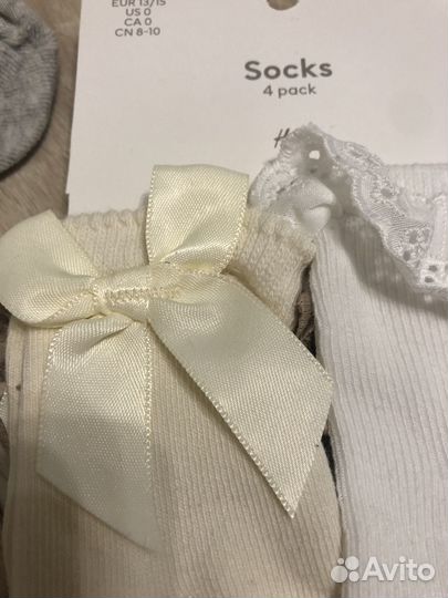 Носки для девочки hm 13/15