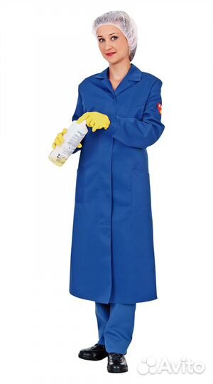 Халат противокислотный леди кемис-1