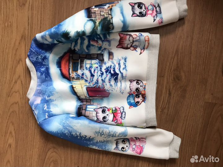 Толстовка худи бомбер