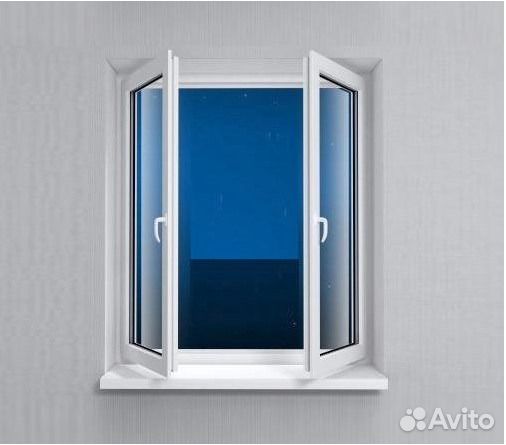 Окно пвх 1050*1050 штульп