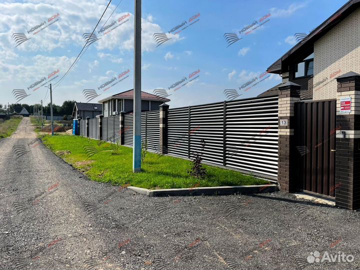 Забор-жалюзи