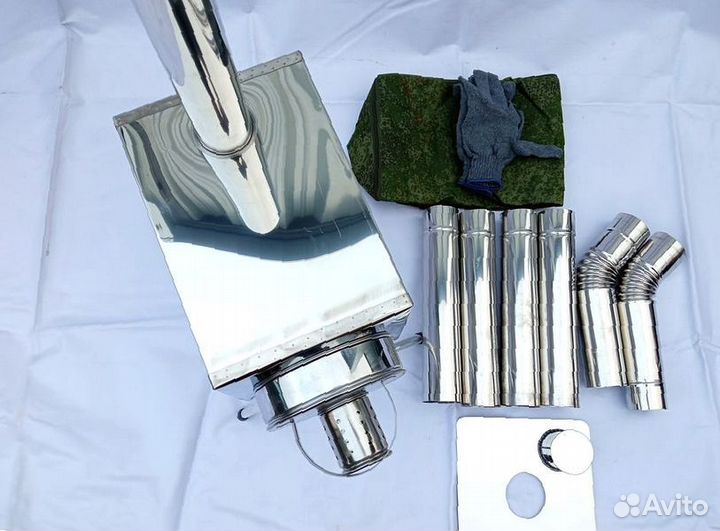 Печь буржуйка Малая на 15 л. без экранов