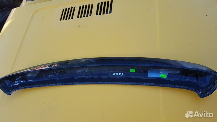 Спойлер крышки багажника Skoda fabia 2 оригинал