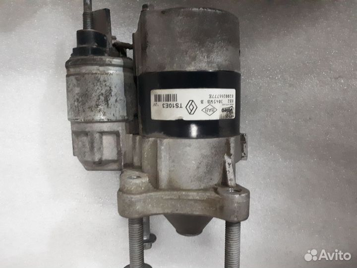 Стартер renault sandero