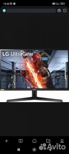 Монитор LG ultragear 27gn800 b