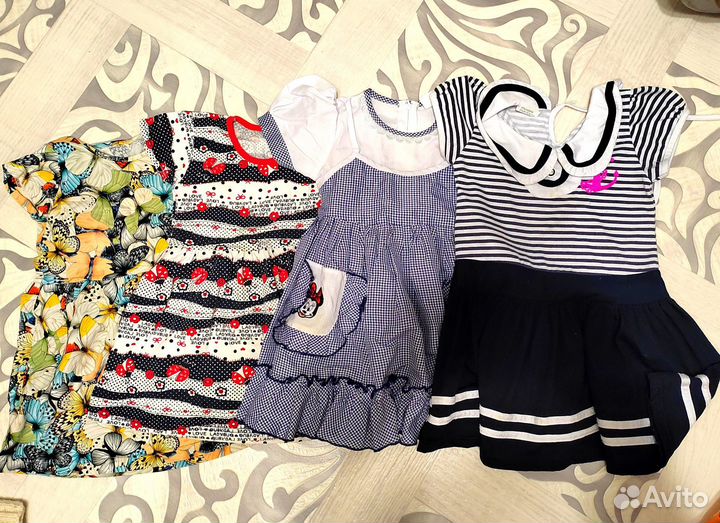 Вещи пакетом для девочки 98 104