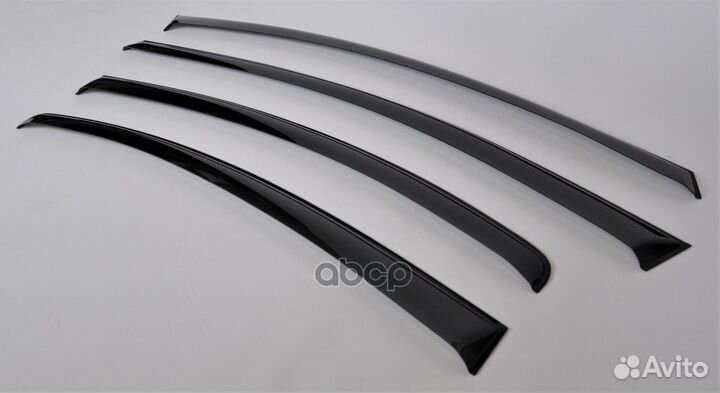 Дефлектора окон renault sandero ii 5s steapway