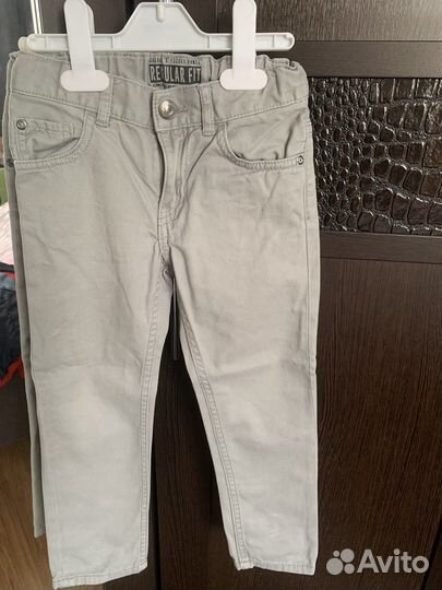 Брюки-джинсы H&M, рост 104