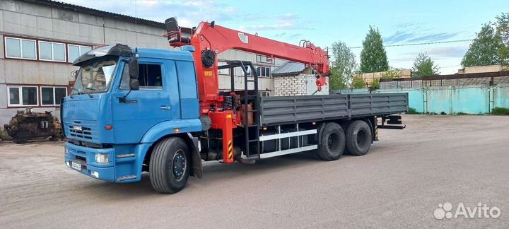 Автокран манипулятор камаз