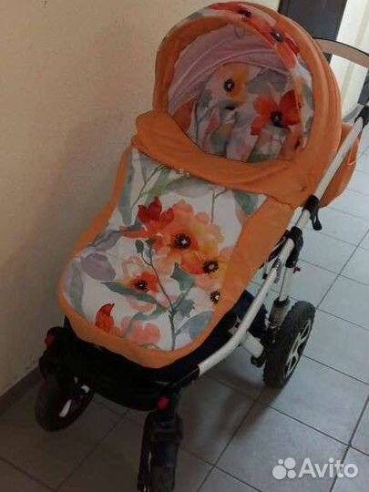 Коляска 2 в 1 bebe mobile