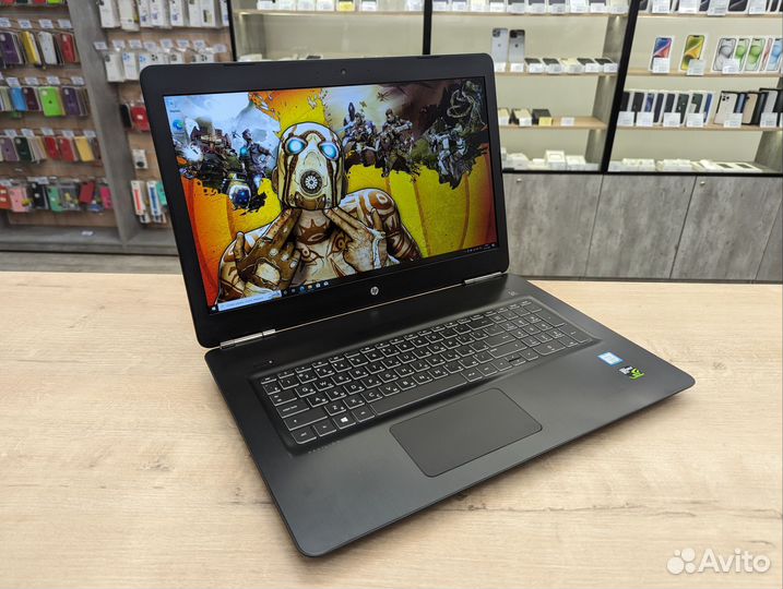 Игровой HP/17.3/Core i5+GTX1050ti/8gb/SSD