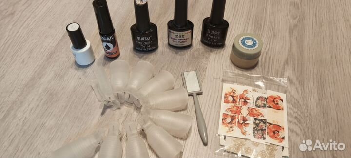 Набор гель лаков бу