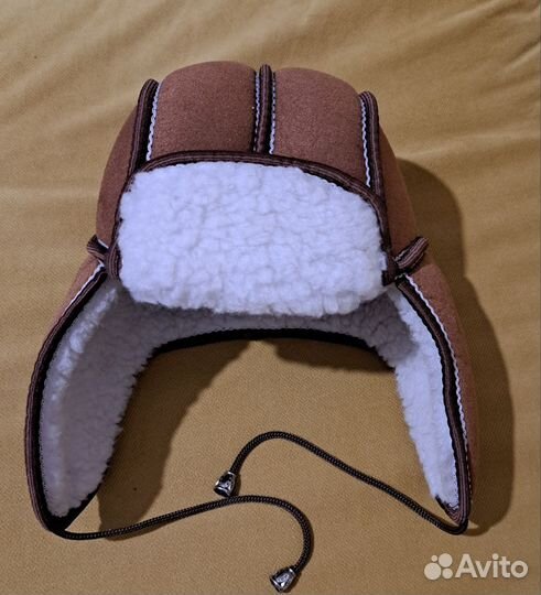 Шапка ушанка на годик