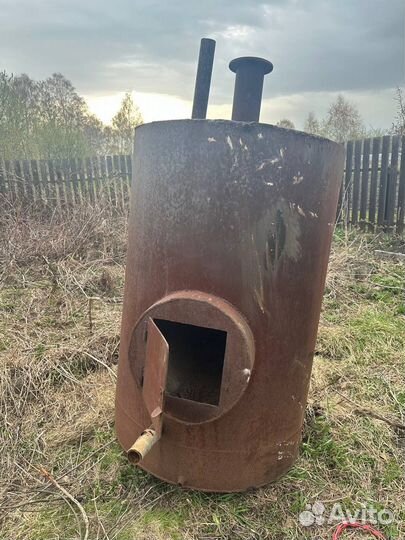 Дровяной котел бу