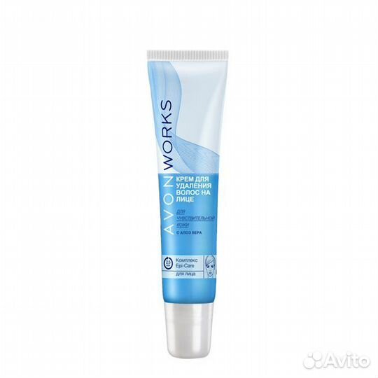 Крем для удаления волос на лице с алоэ вера Avon