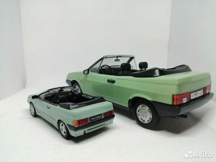 Модель ваз-2108 «Наташа» Кабриолет в масштабе 1:24