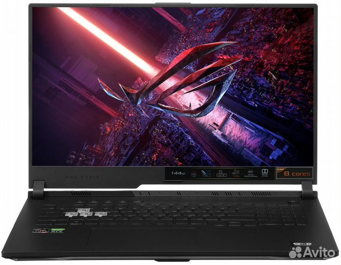 Asus ROG srtix 15,6. 512 ssd. 8 core. 16gb