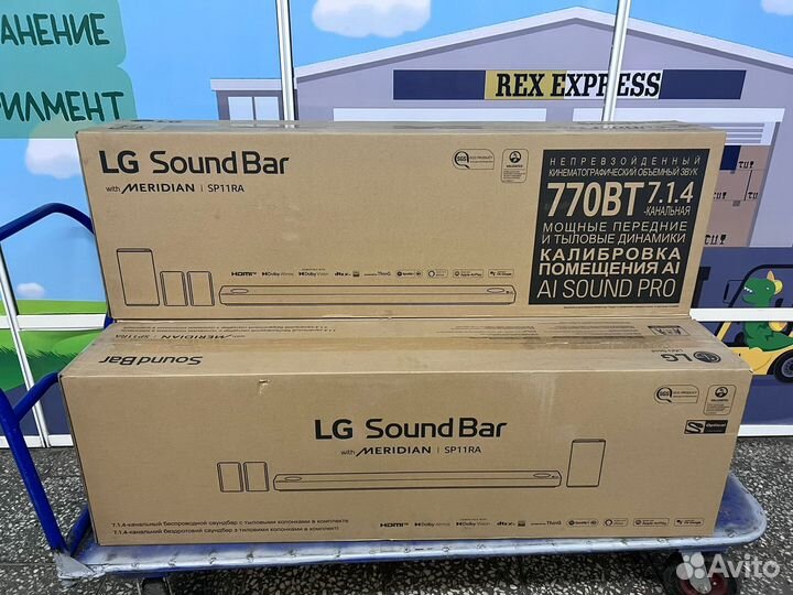 LG SP11RA 7.1.4 770Вт Meridian Чек, гарантия