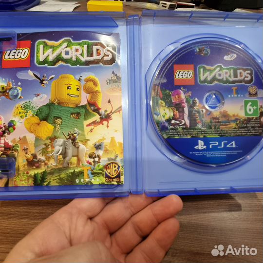 Игра lego worlds для PS4