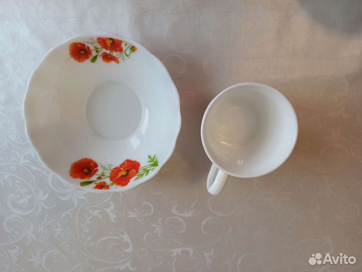 Набор детской посуды чашка тарелка